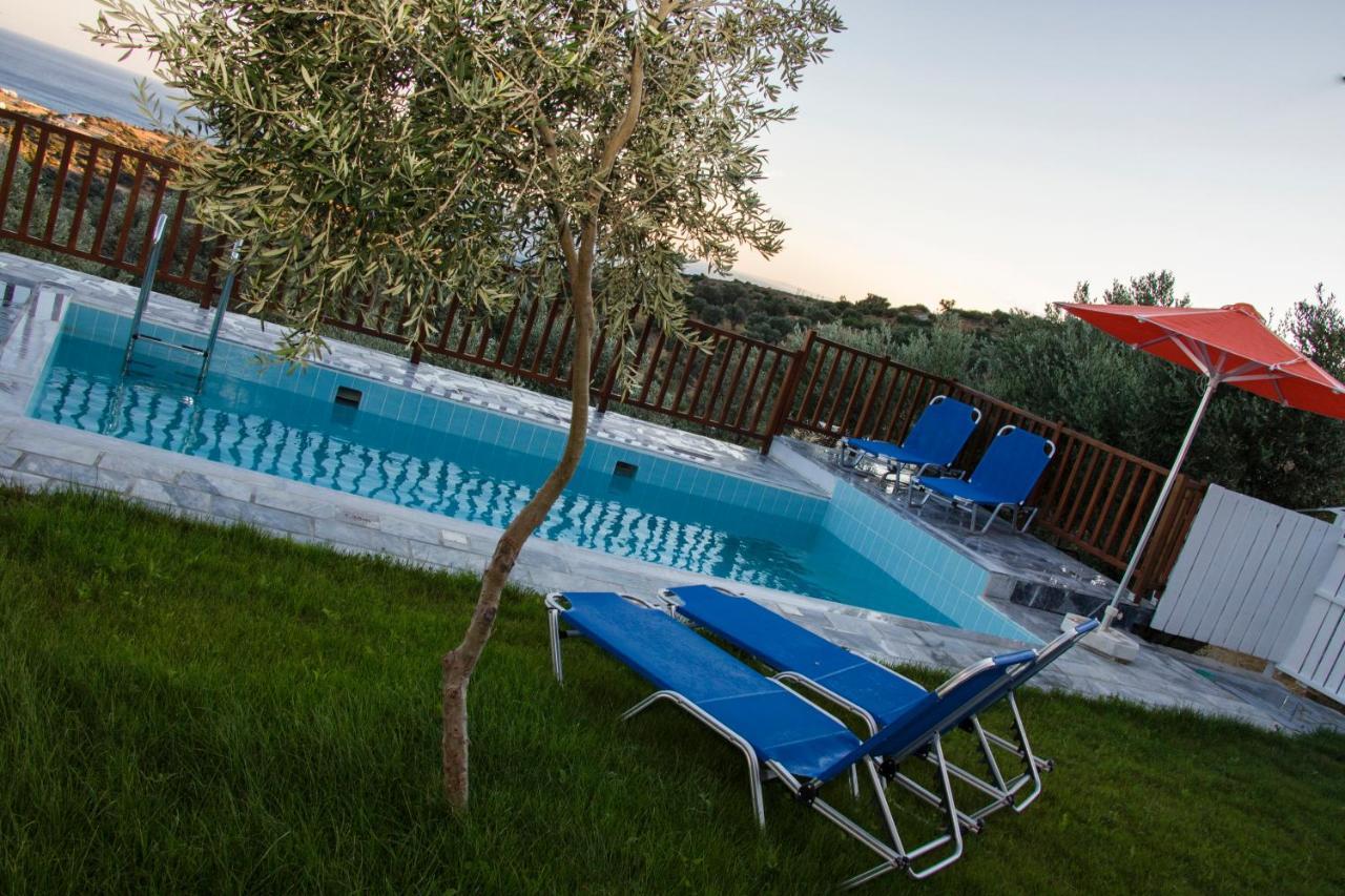 Villa Aloni In Triopetra Luaran gambar